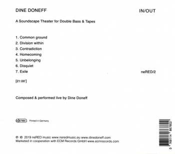 CD Dine Doneff: In / Out 94043
