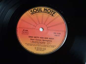 LP Dino Betti Van Der Noot: Here Comes Springtime