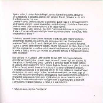 CD Dino Betti Van Der Noot: The Humming Cloud