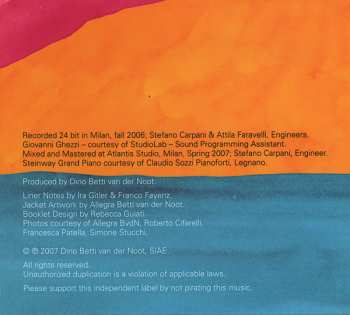 CD Dino Betti Van Der Noot: The Humming Cloud