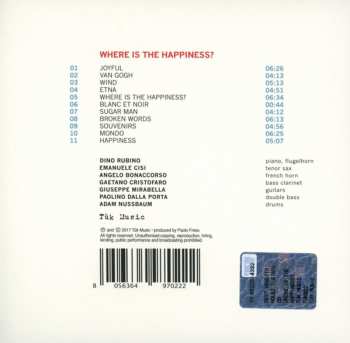 CD Dino Rubino: Where Is The Happiness? 363847