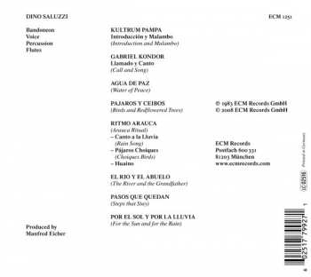 CD Dino Saluzzi: Kultrum 120529