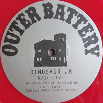 LP Dinosaur Jr.: Bug: Live At The 9:30 Club, Washington, DC, June 2011 LTD 309110