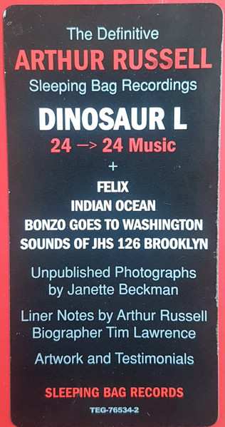 2CD/Box Set Dinosaur L: 24 → 24 Music (The Definitive Arthur Russell Sleeping Bag Recordings)