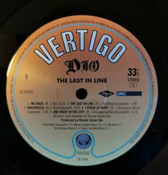 LP Dio: The Last In Line 19746