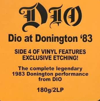 2LP Dio: Donington '83 388913