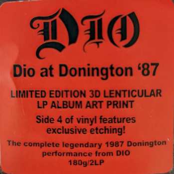 2LP Dio: Donington '87 LTD 392273
