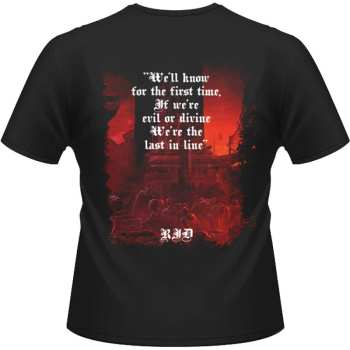 Merch Dio: Dio Unisex T-shirt: Last In Line (back Print) (medium) M