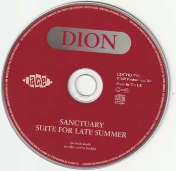 CD Dion: Sanctuary / Suite For Late Summer 90999