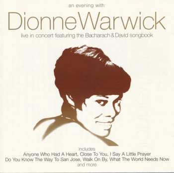 Album Dionne Warwick: An Evening With Dionne Warwick: Live In Concert Featuring The Bacharach & David Songbook
