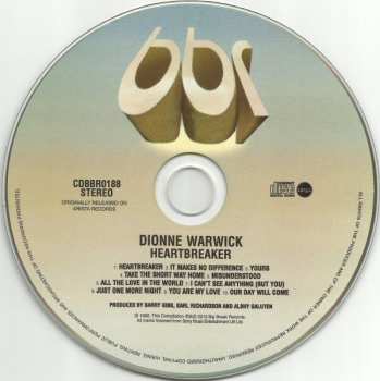 CD Dionne Warwick: Heartbreaker 185808