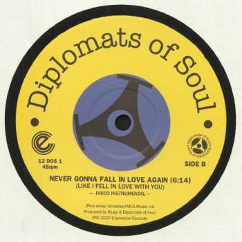 LP Diplomats Of Soul: Never Gonna Fall In Love Again (Like I Fell In Love With You) 74970