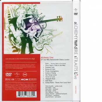 DVD Dire Straits: Alchemy - Dire Straits Live 1506