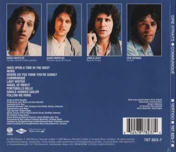 CD Dire Straits: Communiqué