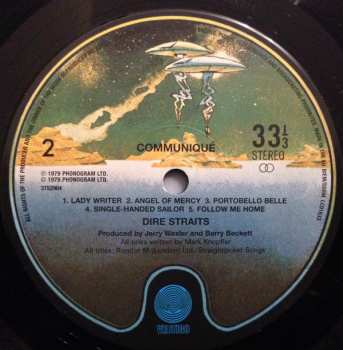 LP Dire Straits: Communiqué 7668