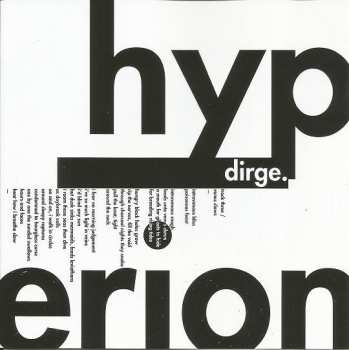 CD Dirge: Hyperion 16886