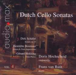 Album Doris Hochscheid: Dutch Cello Sonatas Vol. 4