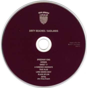 CD Dirty Beaches: Badlands 538501