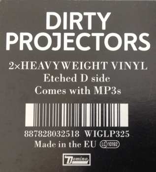 2LP Dirty Projectors: Dirty Projectors 471273
