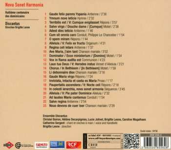 CD Discantus: Nova Sonet Harmonia: Huitième Centenaire Des Dominicains 262265