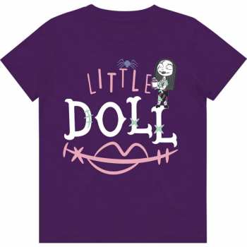 Merch Disney: Dětské Girls Tričko The Nightmare Before Christmas Little Doll 5-6 let