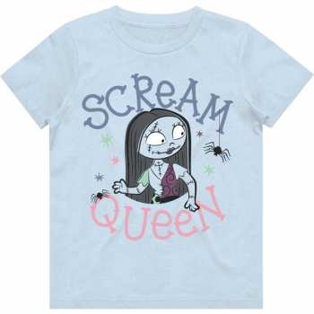 Merch Disney: Dětské Girls Tričko The Nightmare Before Christmas Scream Queen 11-12 let