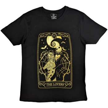 Merch Disney: Disney Unisex T-shirt: The Nightmare Before Christmas Jack & Sally Lovers (embellished) (large) L