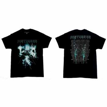 Merch Disturbed: Disturbed Unisex T-shirt: Apocalypse Date Back (ex-tour, Back Print) (xx-large) XXL