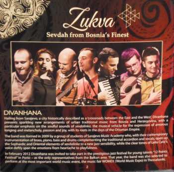 CD Divanhana: Zukva - Sevdah From Bosnia's Finest 281017