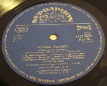 LP Dívčí Sbor Polajka: Polajko, Polajko - Songs From The Moravia 528544