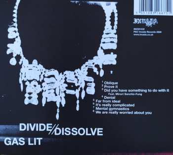 CD Divide and Dissolve: Gas Lit 13788