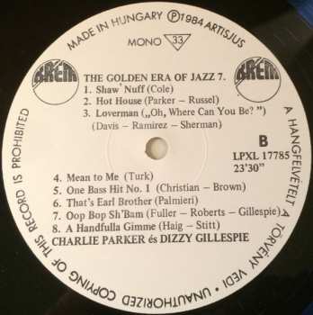 LP Dizzy Gillespie: The Golden Era Of Jazz 7. - Live And Rare 157825