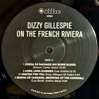 LP Dizzy Gillespie: On The French Riviera DLX | LTD 63667