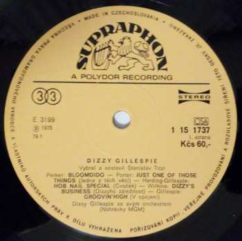 LP Dizzy Gillespie: Klasik Moderního Jazzu 386122