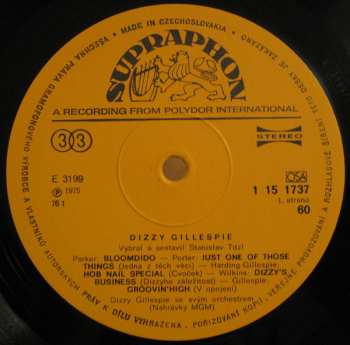 LP Dizzy Gillespie: Klasik Moderního Jazzu 50235