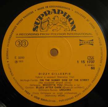 LP Dizzy Gillespie: Klasik Moderního Jazzu 50235