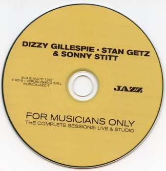CD Dizzy Gillespie: For Musicians Only - The Complete Sessions: Live & Studio 431666