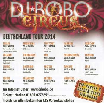 CD/DVD DJ BoBo: Circus 326975
