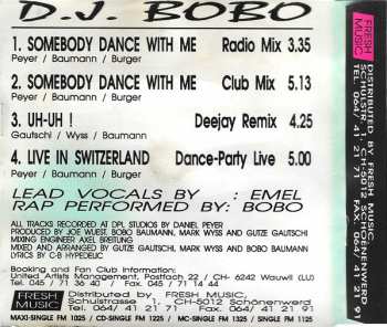 CD DJ BoBo: Somebody Dance With Me 379698