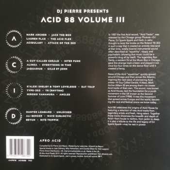 2LP DJ Pierre: Acid 88 Volume III CLR 309116