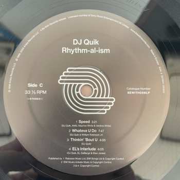 2LP DJ Quik: Rhythm-Al-Ism (Over 70 Minutes Of Commercial-Free Music) 447546