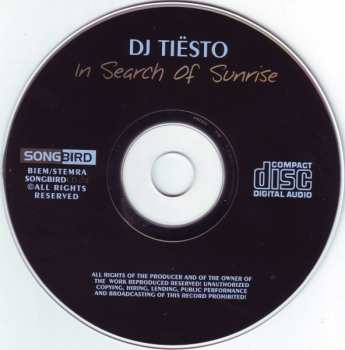 CD DJ Tiësto: In Search Of Sunrise 17651