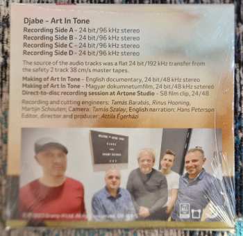 3LP/DVD Djabe: Art In Tone