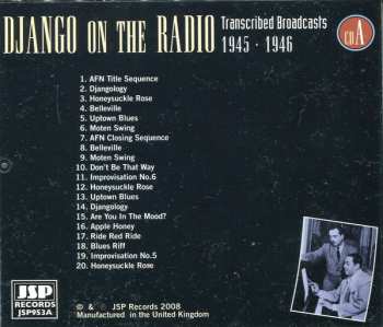 5CD/Box Set Django Reinhardt: Django On The Radio (Transcribed Broadcasts From The Greatest Jazz Guitarist Of His Era) 533185