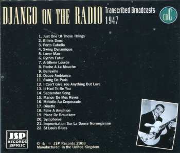 5CD/Box Set Django Reinhardt: Django On The Radio (Transcribed Broadcasts From The Greatest Jazz Guitarist Of His Era) 533185