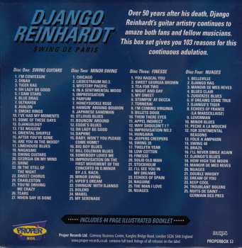 4CD/Box Set Django Reinhardt: Swing De Paris 92799