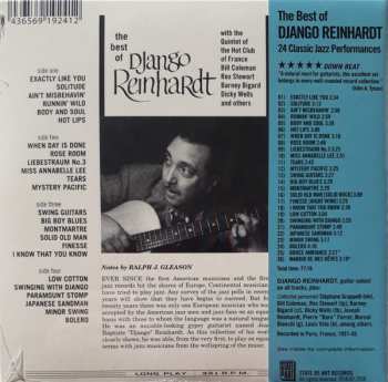CD Django Reinhardt: The Best Of Django Reinhardt (24 Classic Jazz Performances) LTD 290601