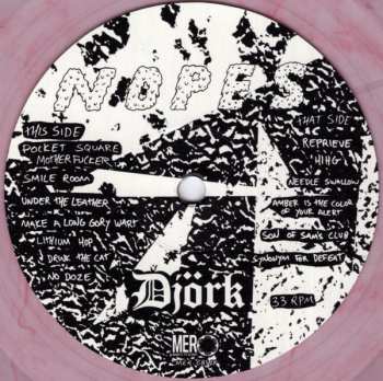 LP Nopes: Djörk LTD | CLR 9992