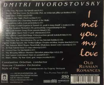 CD Dmitri Hvorostovsky: I Met You, My Love 191707