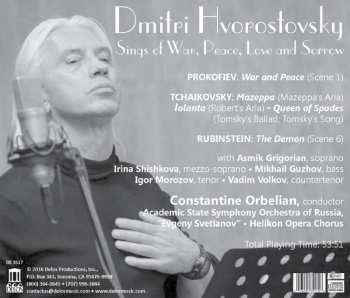 CD Dmitri Hvorostovsky: Sings Of War, Peace, Love And Sorrow  114956